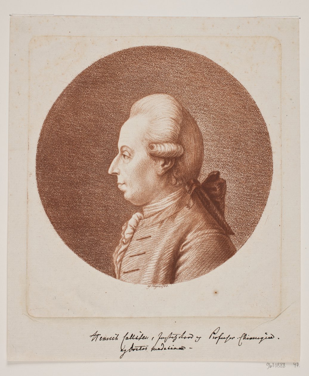 Professor H. Callisen af Hans Heger
