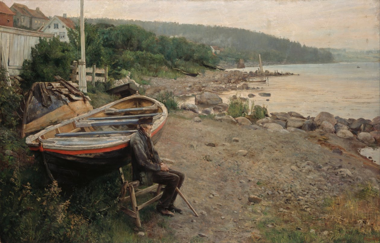 Fra Åsgårdstrand af Hans Heyerdahl