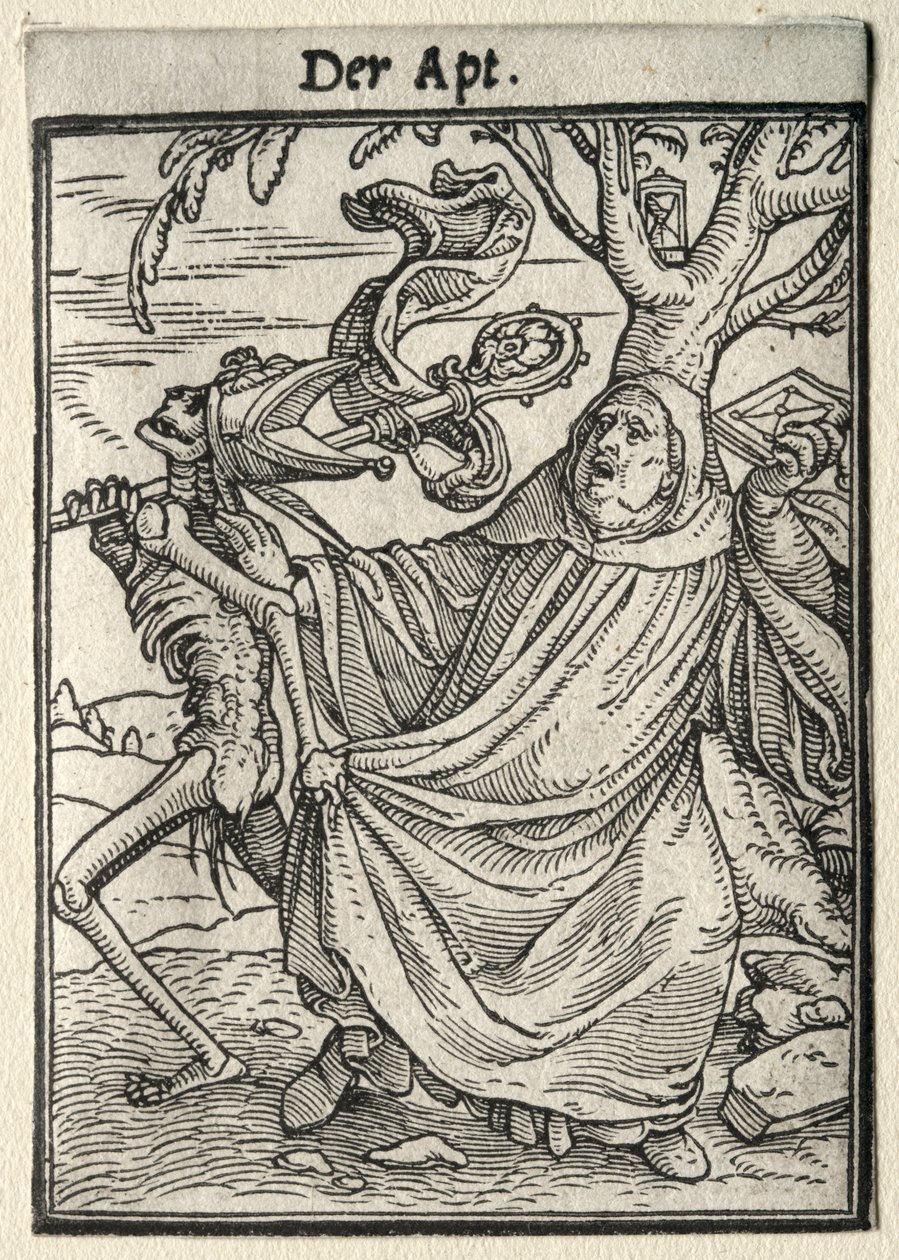 Dødedansen: Abbeden af Hans Holbein