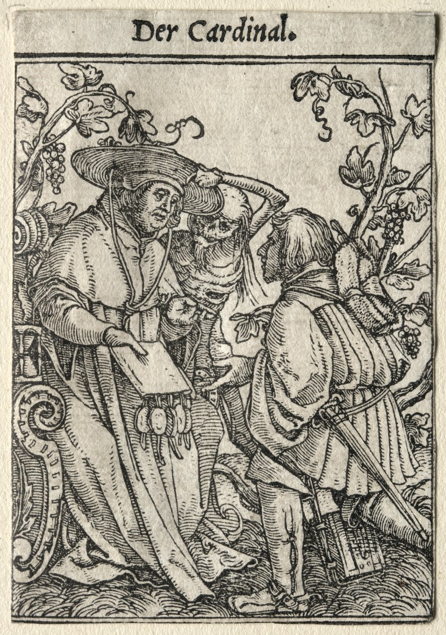 Dødedansen: Kardinal af Hans Holbein