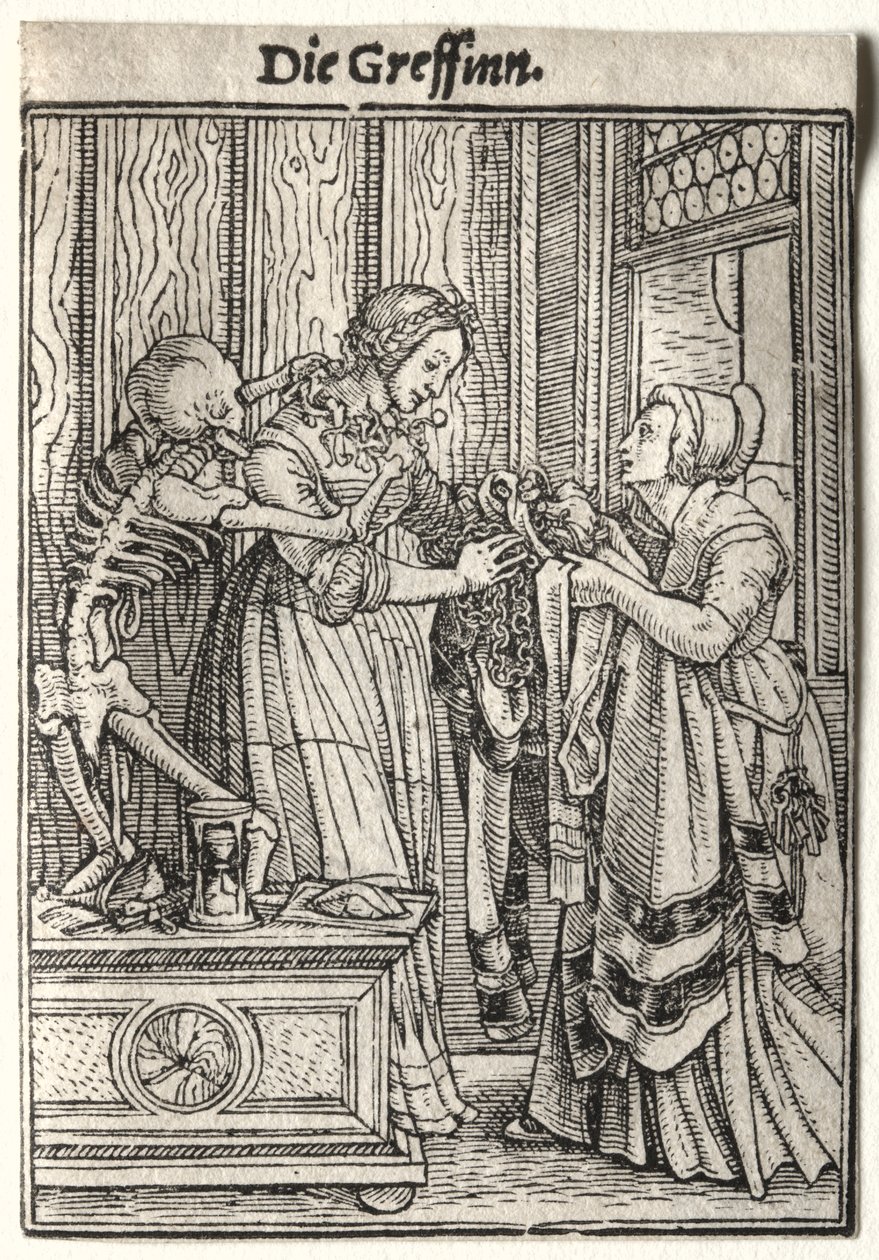 Dødedansen: Grevinden af Hans Holbein