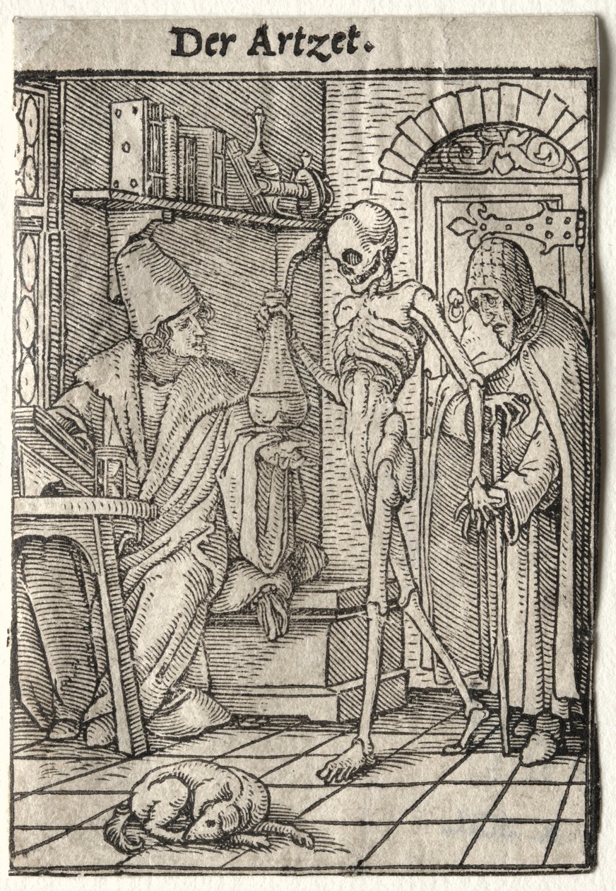 Dødedansen: Doktoren af Hans Holbein