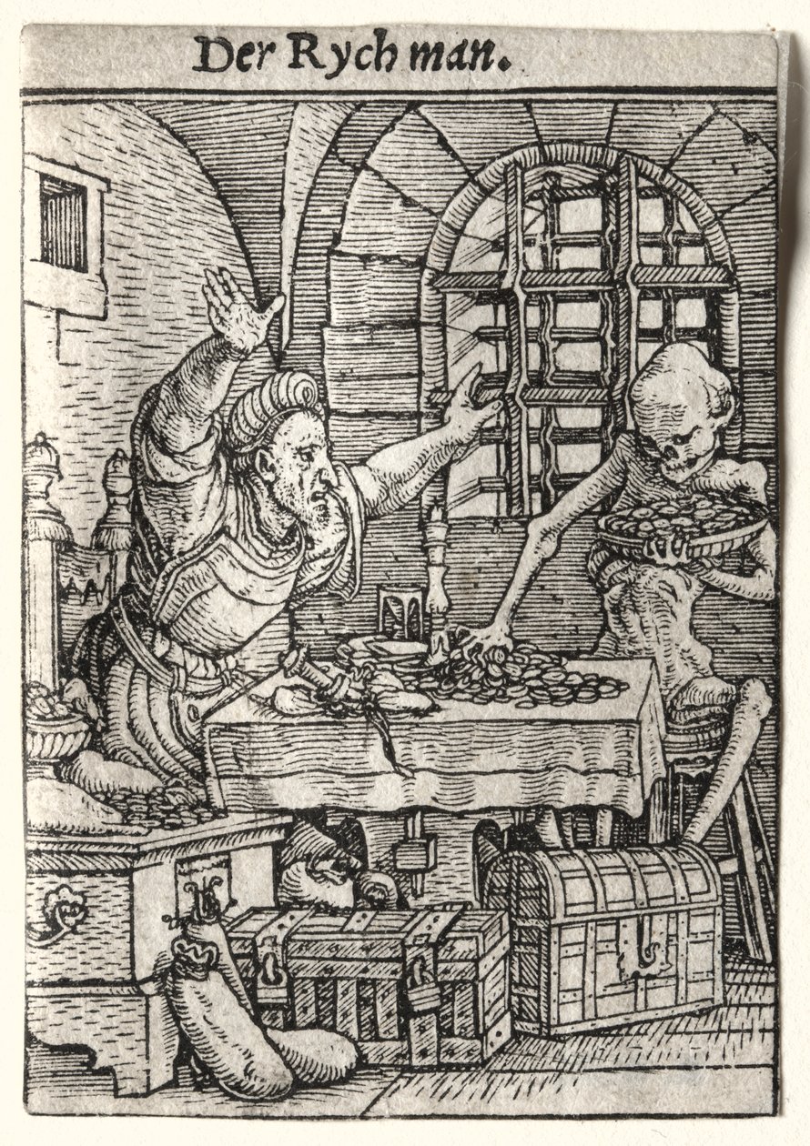 Dødedansen: Gnidderen af Hans Holbein