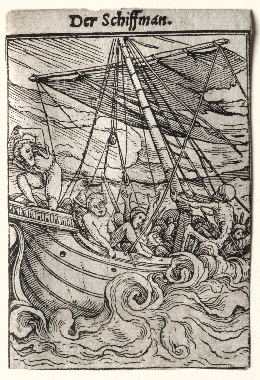 Dødedansen: Sømanden af Hans Holbein