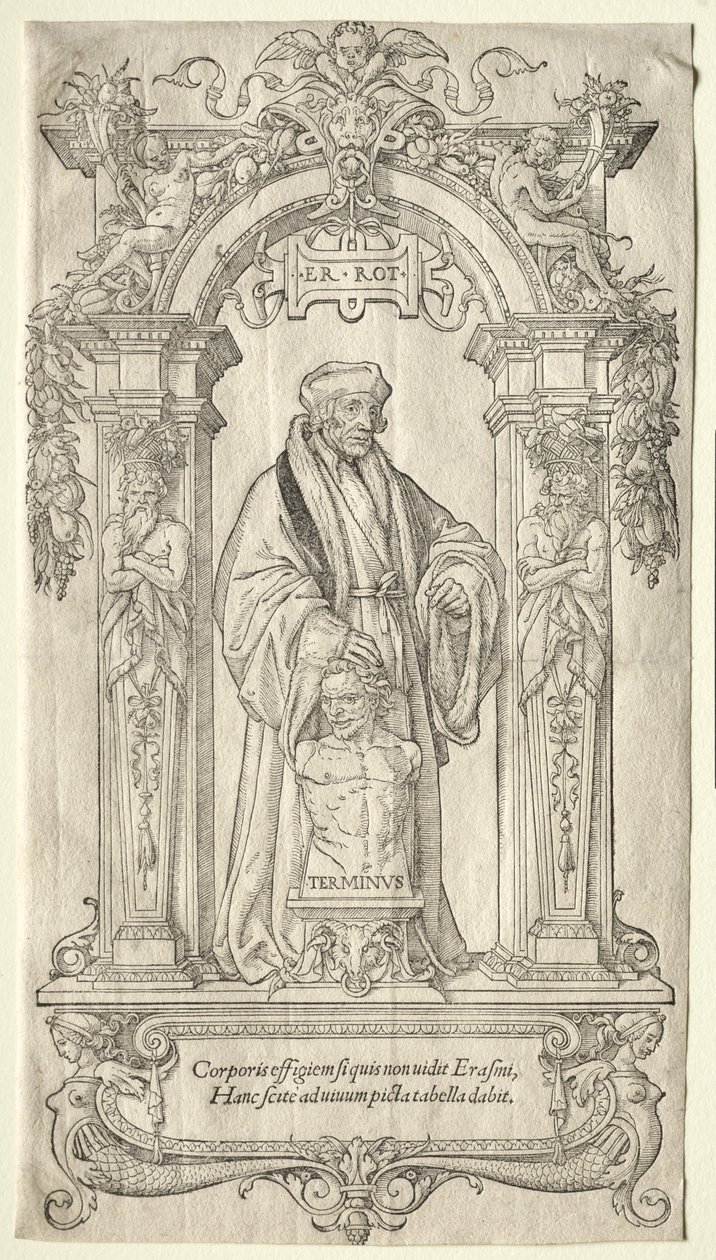 Erasmus af Rotterdam. af Hans Holbein