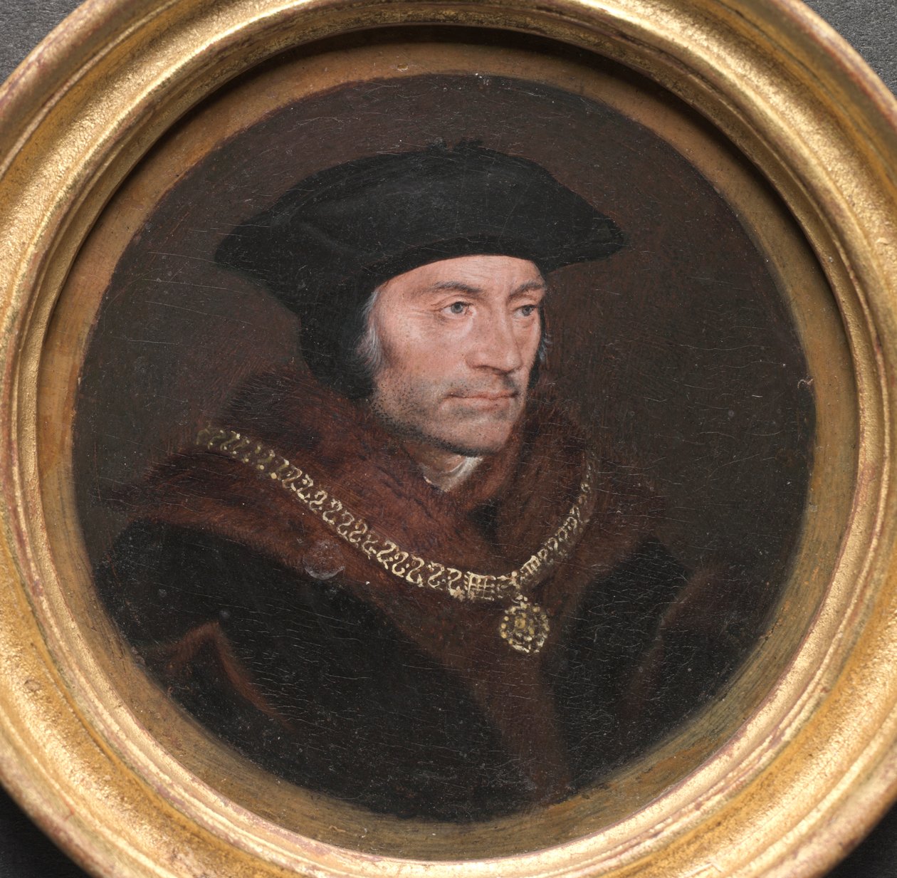 Portræt af Sir Thomas More, 1600-tallet. af Hans Holbein