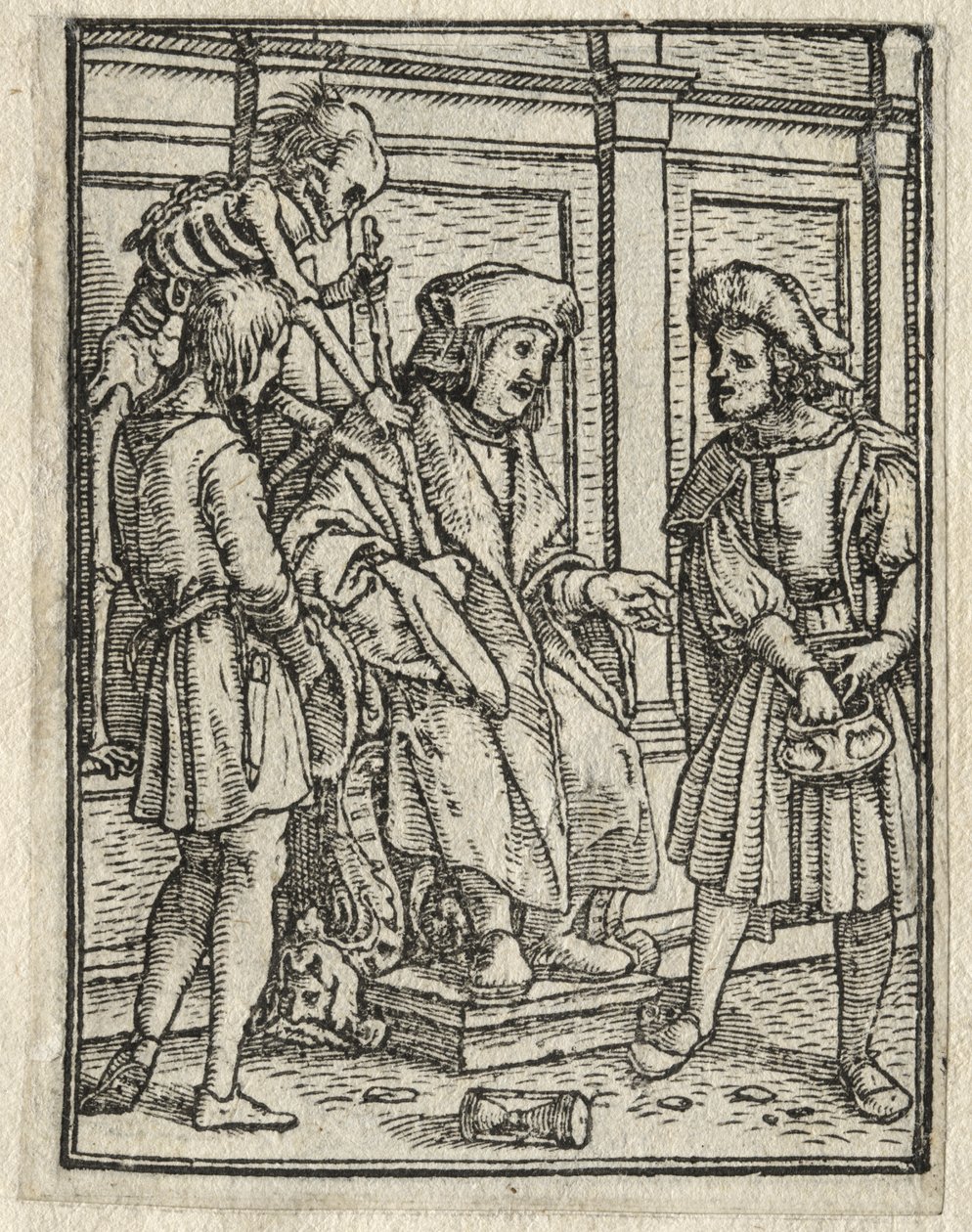 Dødedansen: Dommeren af Hans Holbein