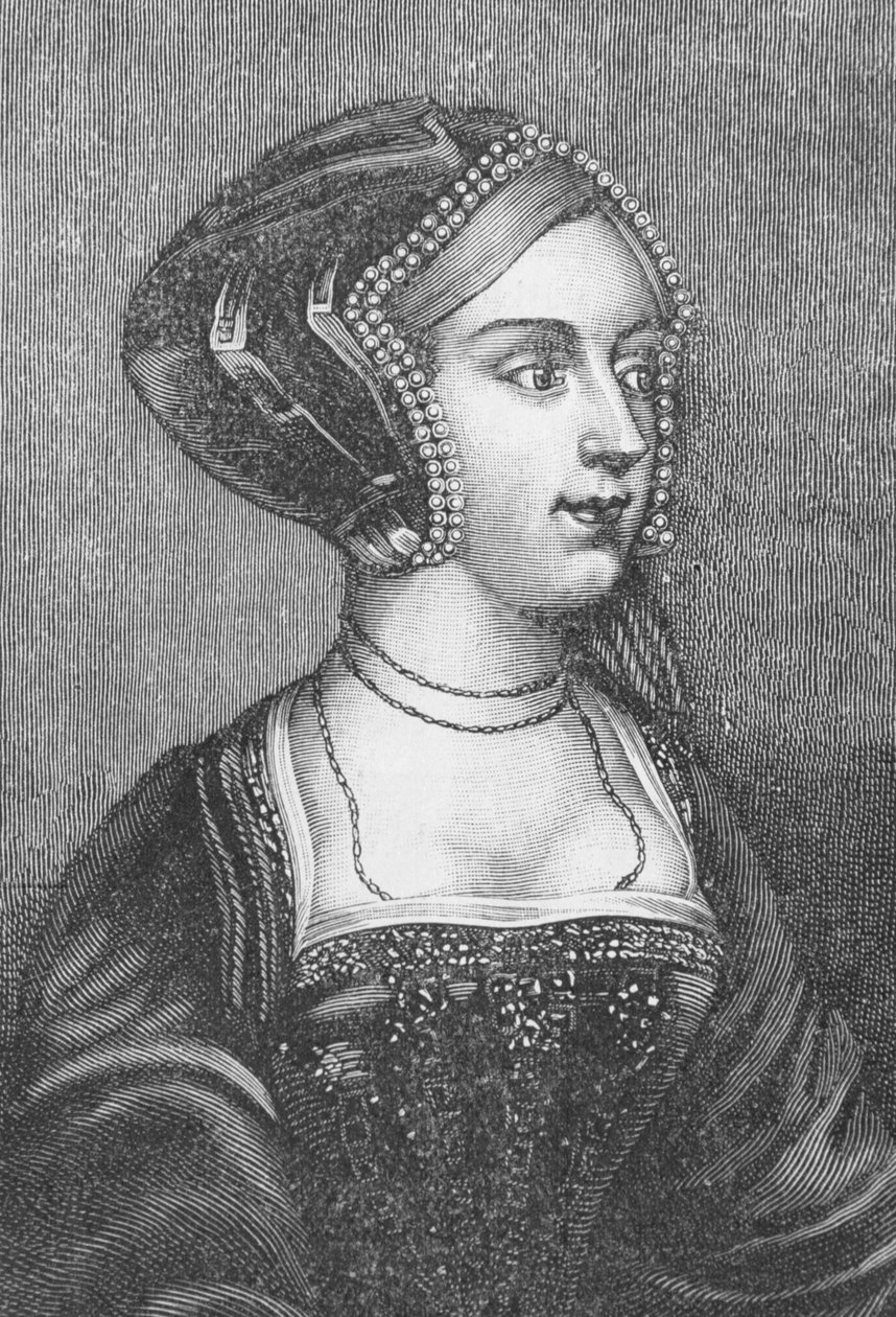 Anne Boleyn (ca. 1507-36) Anden hustru til Henry VIII af England (se også 68049) af Hans Holbein der Jüngere