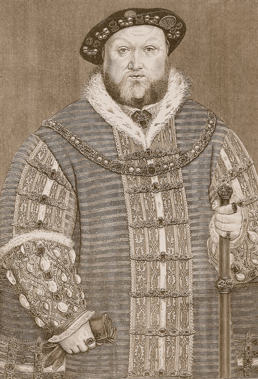 Henry VIII, illustration fra 