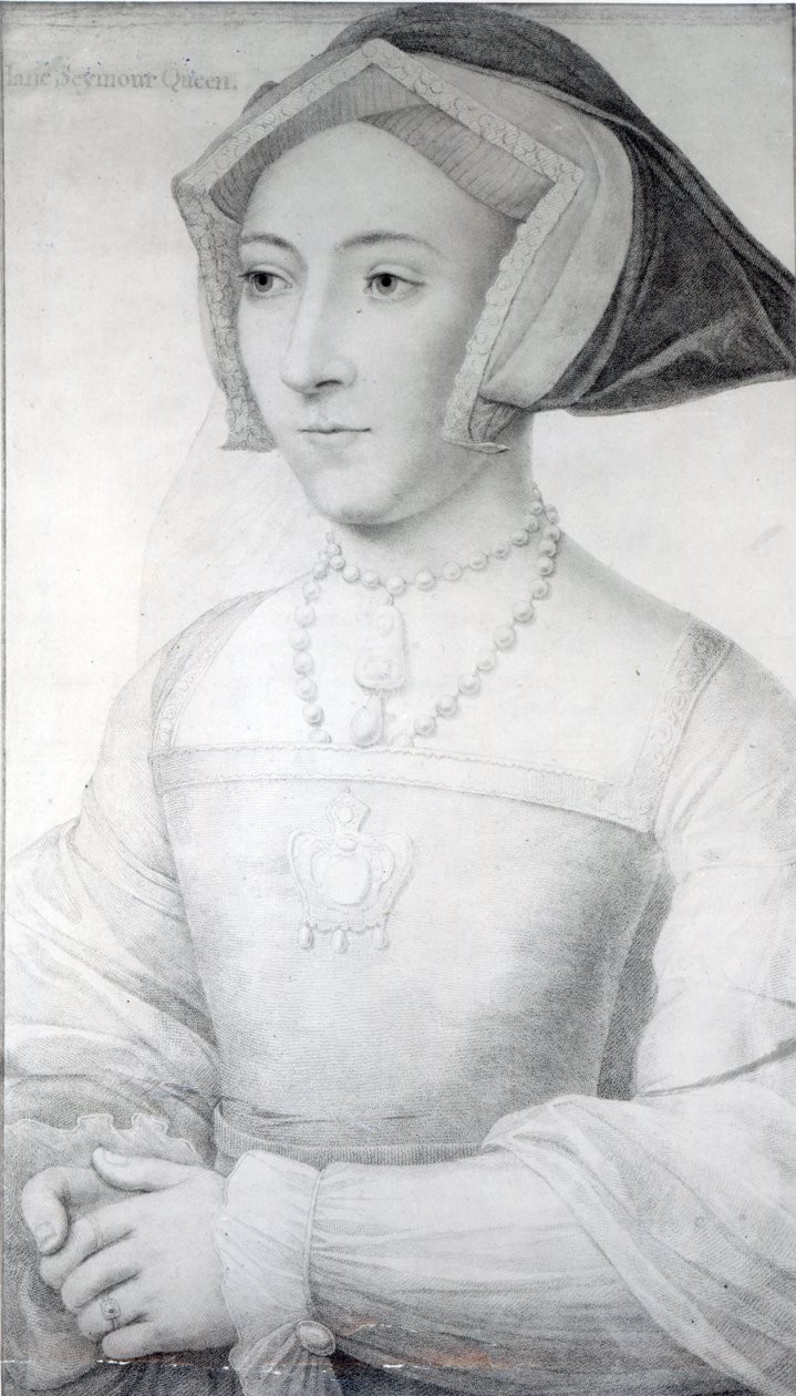 Jane Seymour, ca.1536 (kridt, pen og blæk) af Hans Holbein der Jüngere