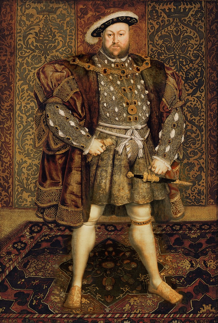 Kong Henrik VIII af Hans Holbein der Jüngere
