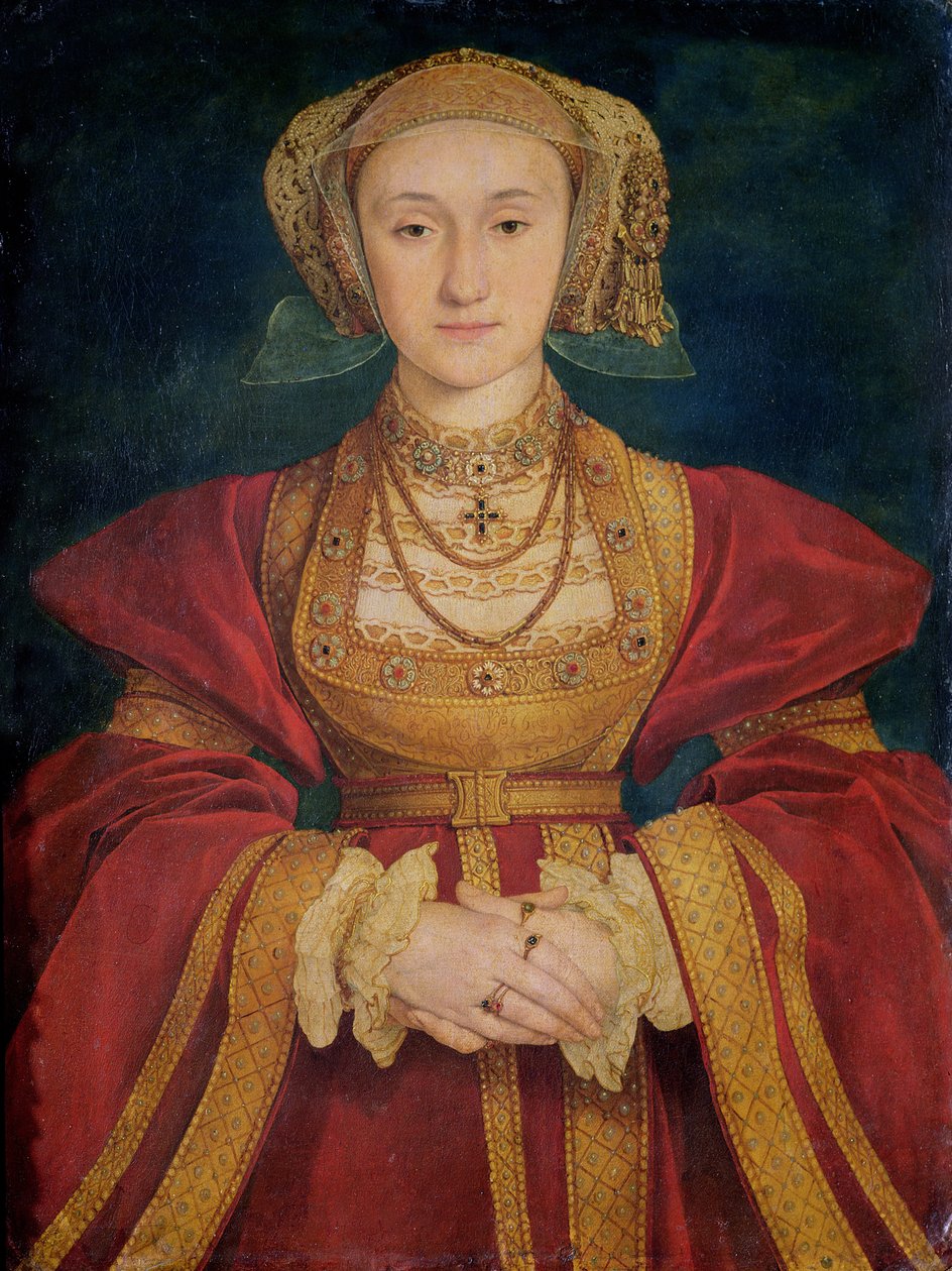 Portræt af Anne af Cleves (1515-57) 1539 af Hans Holbein der Jüngere