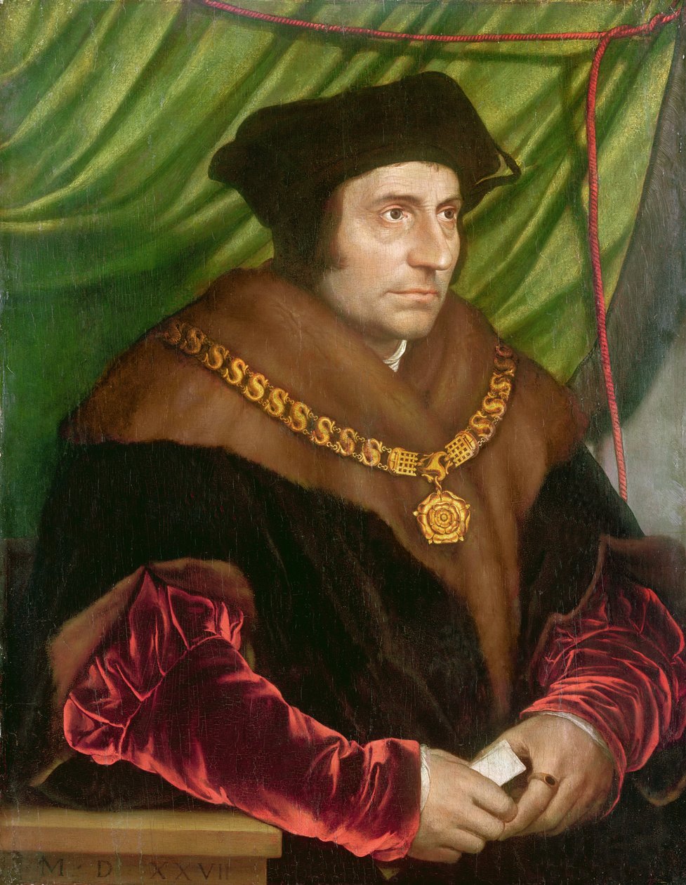 Portræt af Sir Thomas More (1478-1535) af Hans Holbein der Jüngere