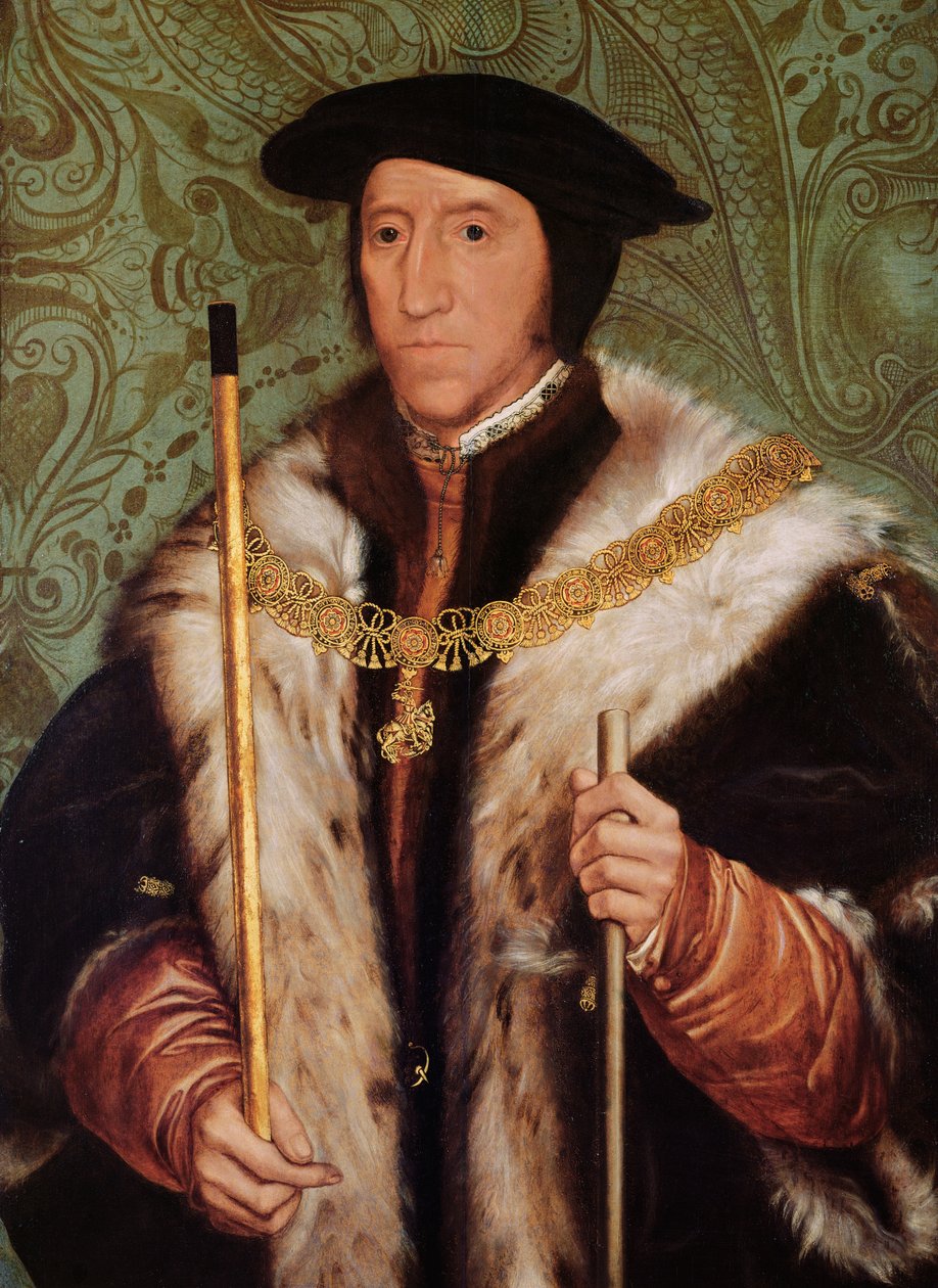 Portræt af Thomas Howard, 1539 (olie på træ) af Hans Holbein der Jüngere