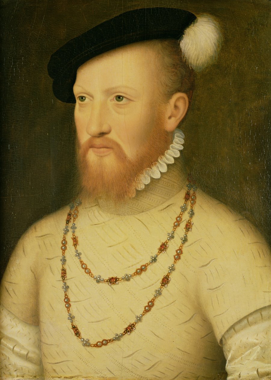 Sir Edward Seymour (senere hertug af Somerset): (panel) af Hans Holbein der Jüngere