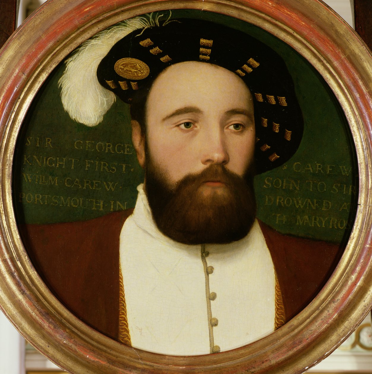Sir George Carew af Hans Holbein der Jüngere