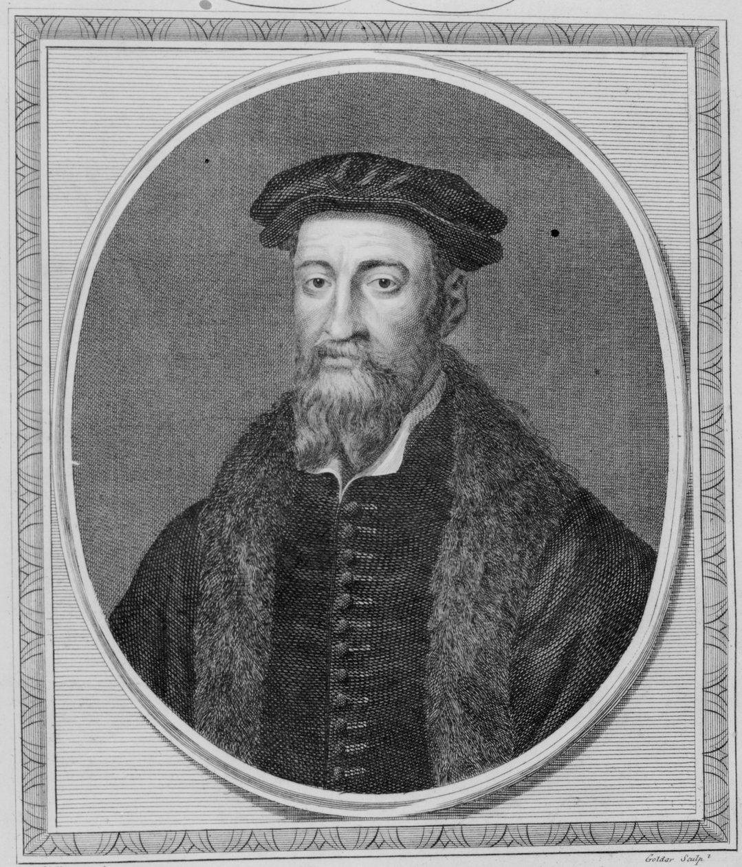 Sir Thomas Smyth, graveret af John Goldar, 1785 af Hans Holbein der Jüngere