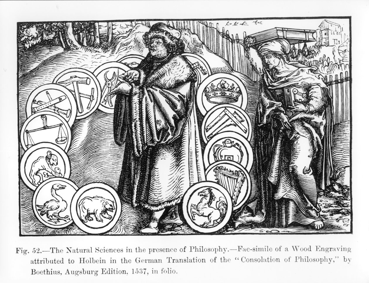 The Natural Sciences in the Presence of Philosophy, fra den tyske udgave fra 1537 af 