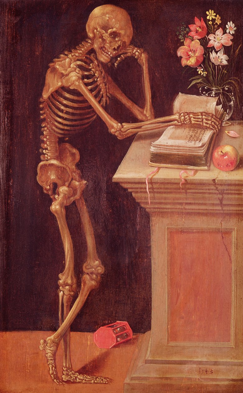 Vanitas, 1543 af Hans Holbein der Jüngere
