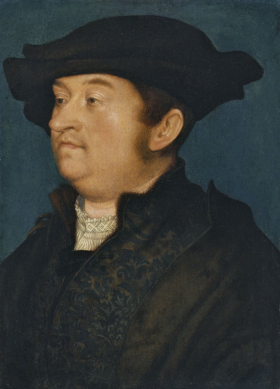 Portræt af en mand af Hans Holbein the Elder