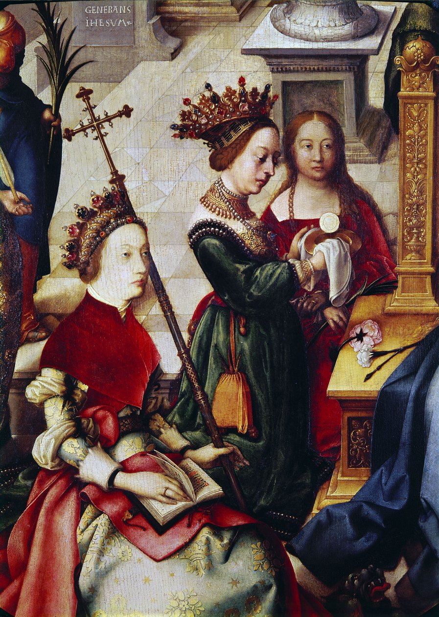 The Fountain of Life Detail, 1519 af Hans Holbein the Elder