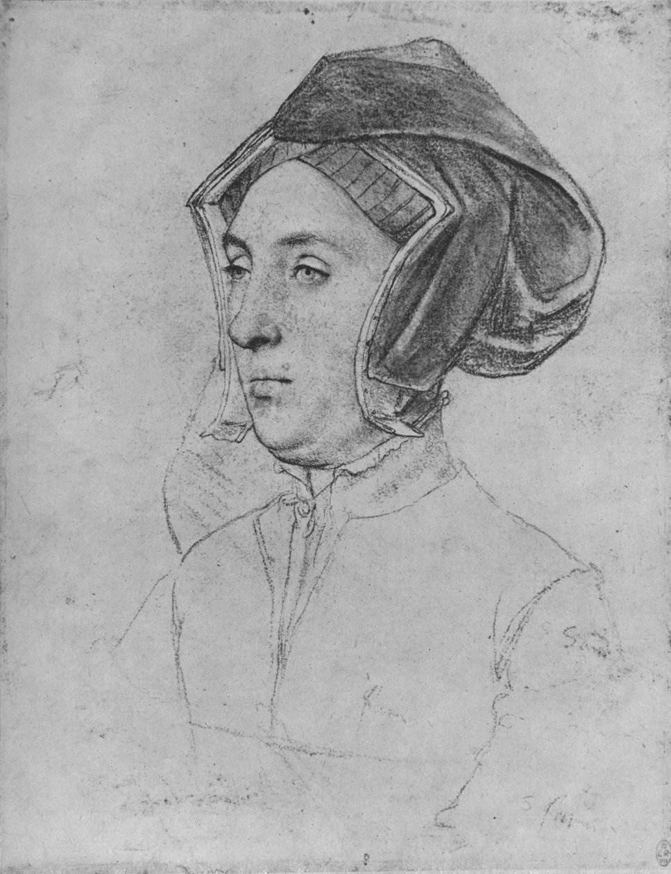 En dame: ukendt, c1532-1543 1945 af Hans Holbein der Jüngere