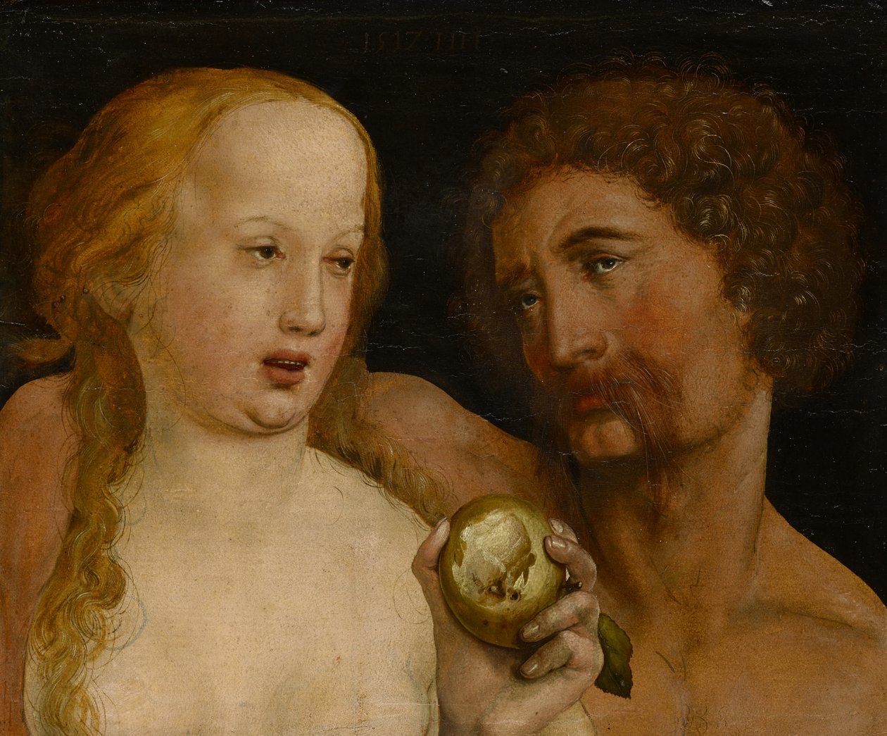 Adam og Eva, 1517 af Hans Holbein der Jüngere