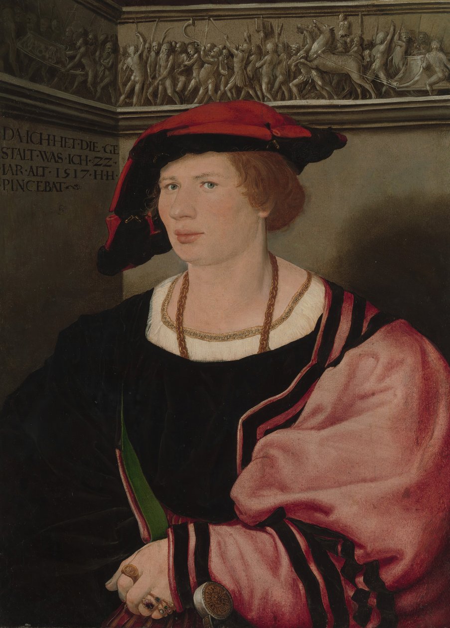Benedikt von Hertenstein født omkring 1495, død 1522, 1517. af Hans Holbein der Jüngere