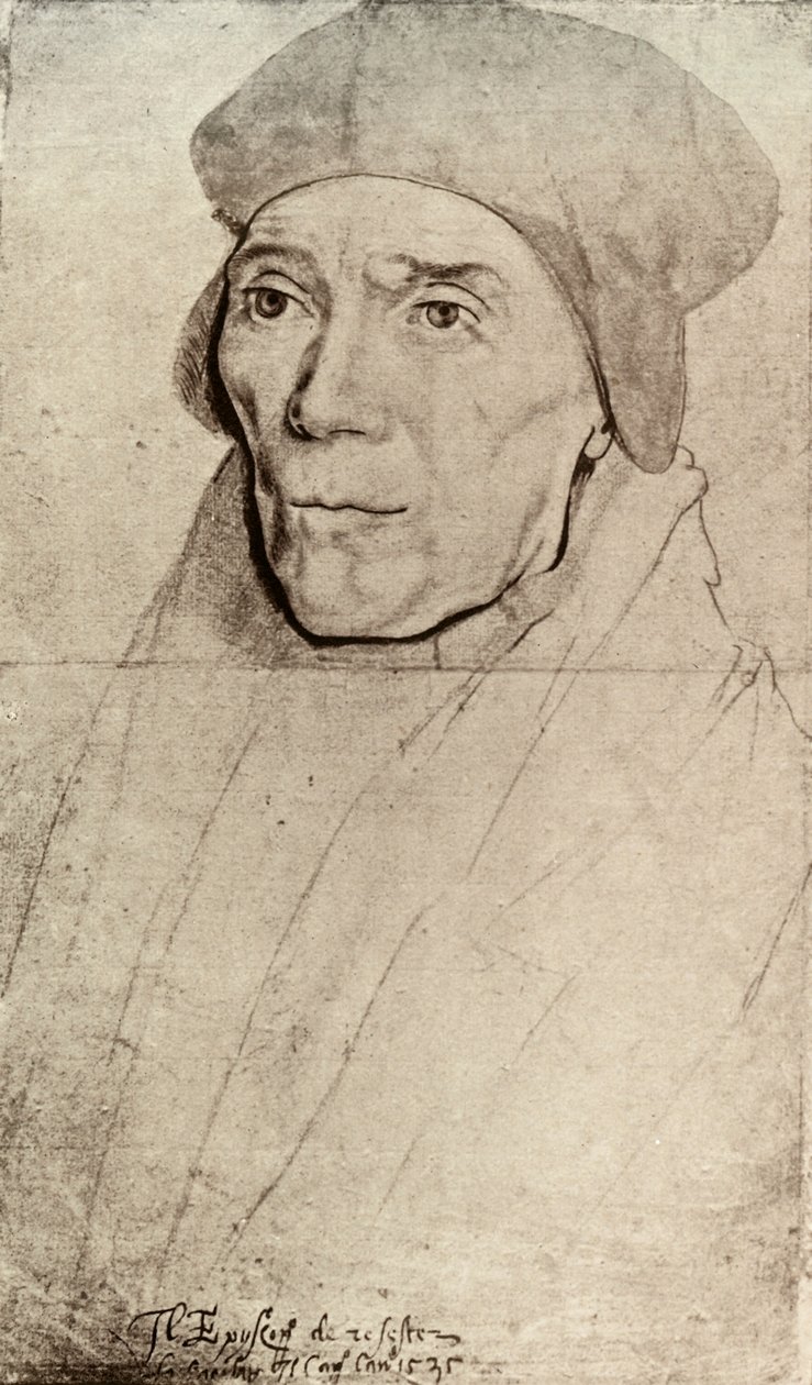 Biskop Fisher, 1909 af Hans Holbein der Jüngere