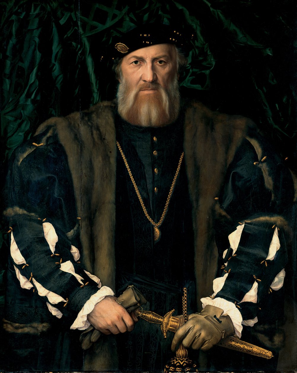 Fransk: Charles de Solier, Sieur de Morette (1480-1552) Charles de Solier, Sieur de Morette af Hans Holbein the Younger