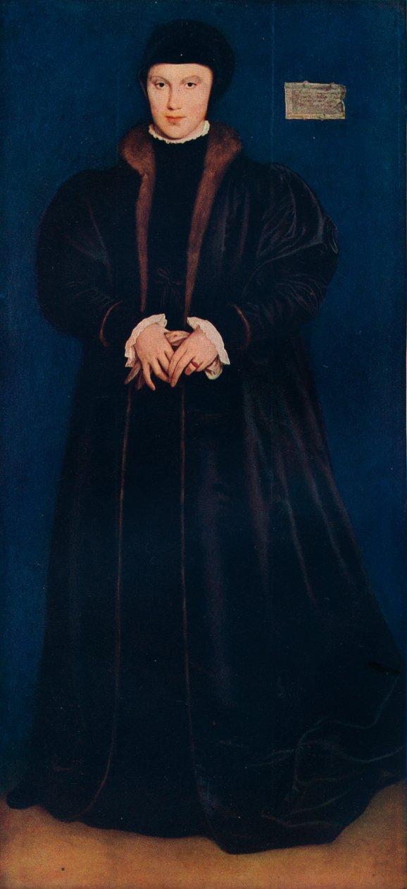Christina af Danmark, hertuginde af Milano, 1538 af Hans Holbein der Jüngere