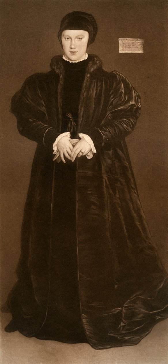 Christina af Danmark, hertuginde af Milano, 1538, 1902 af Hans Holbein der Jüngere