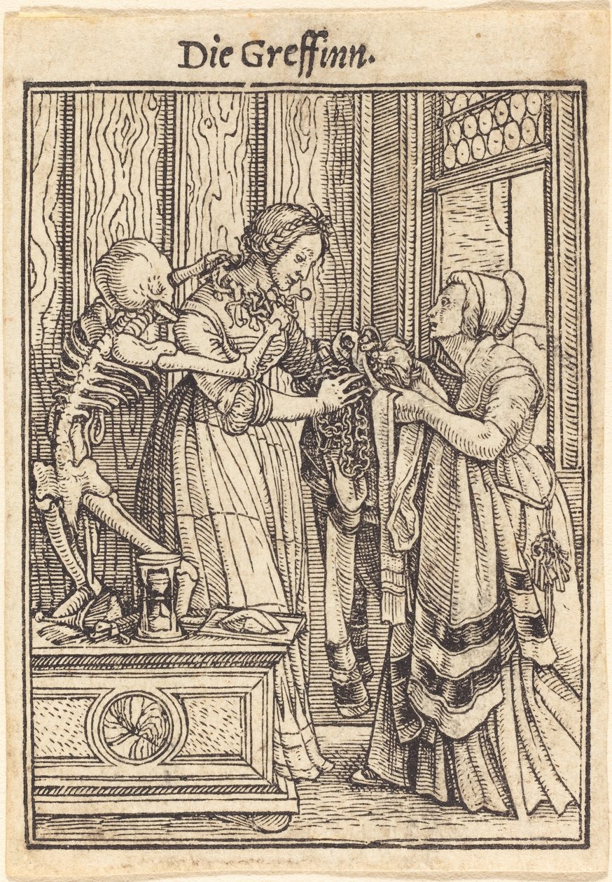 Grevinden af Hans Holbein der Jüngere