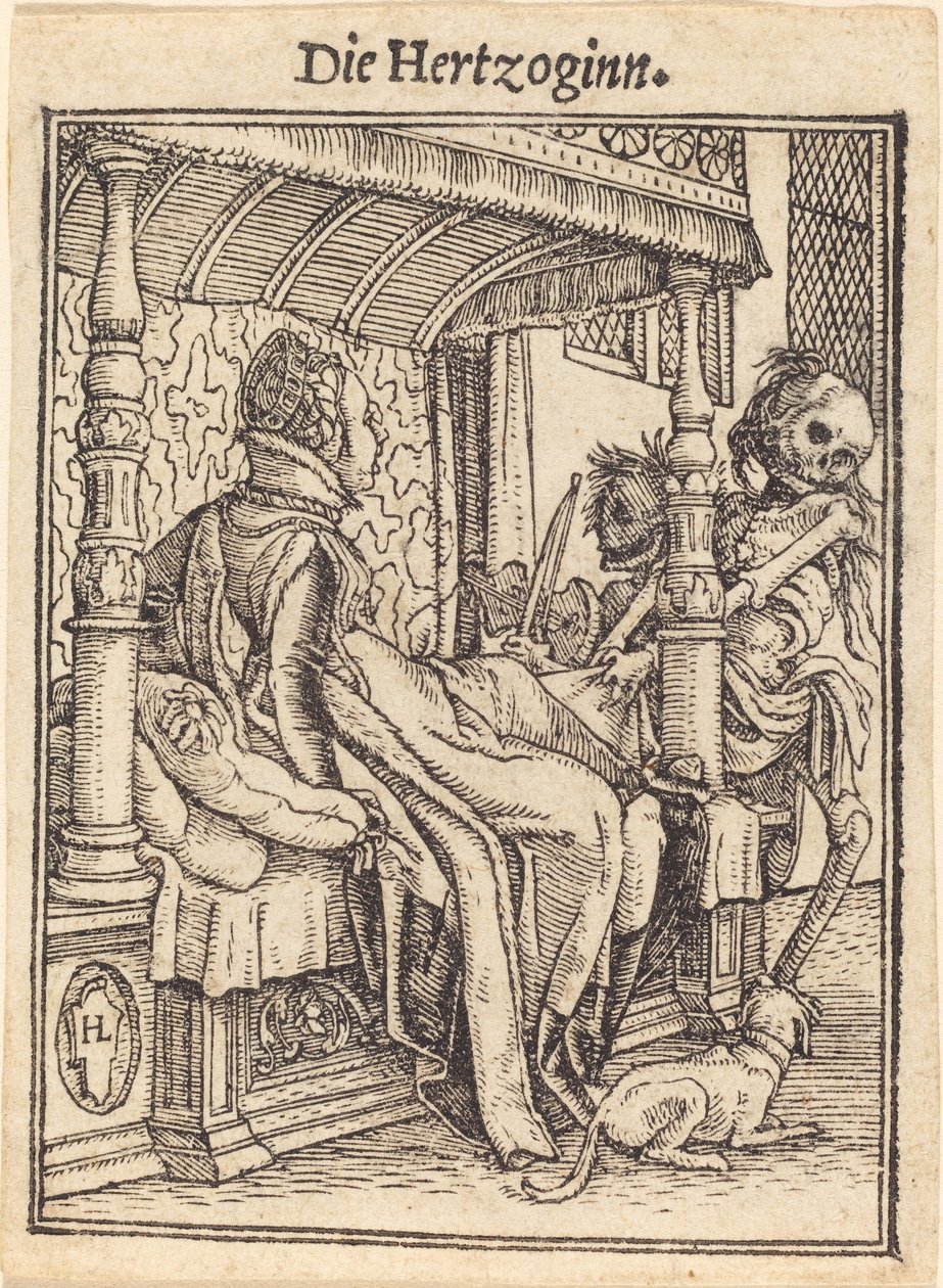 Hertuginden af Hans Holbein der Jüngere