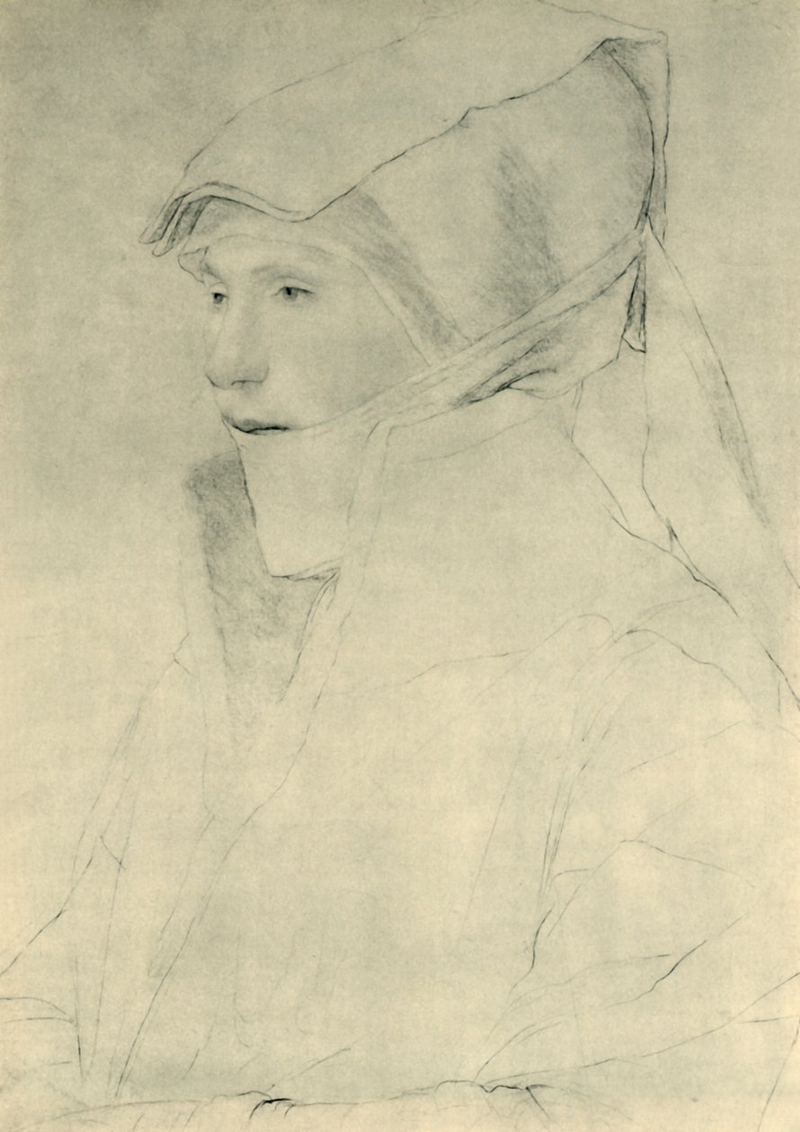 Dorothea Kannengiesser, 1525-1526, 1943. af Hans Holbein der Jüngere