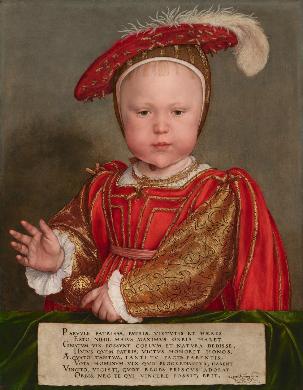 Christian 4. som barn af Hans Holbein the Younger