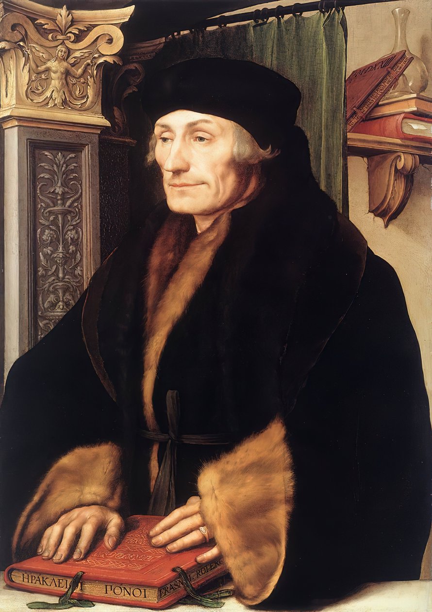 Erasmus af Hans Holbein the Younger