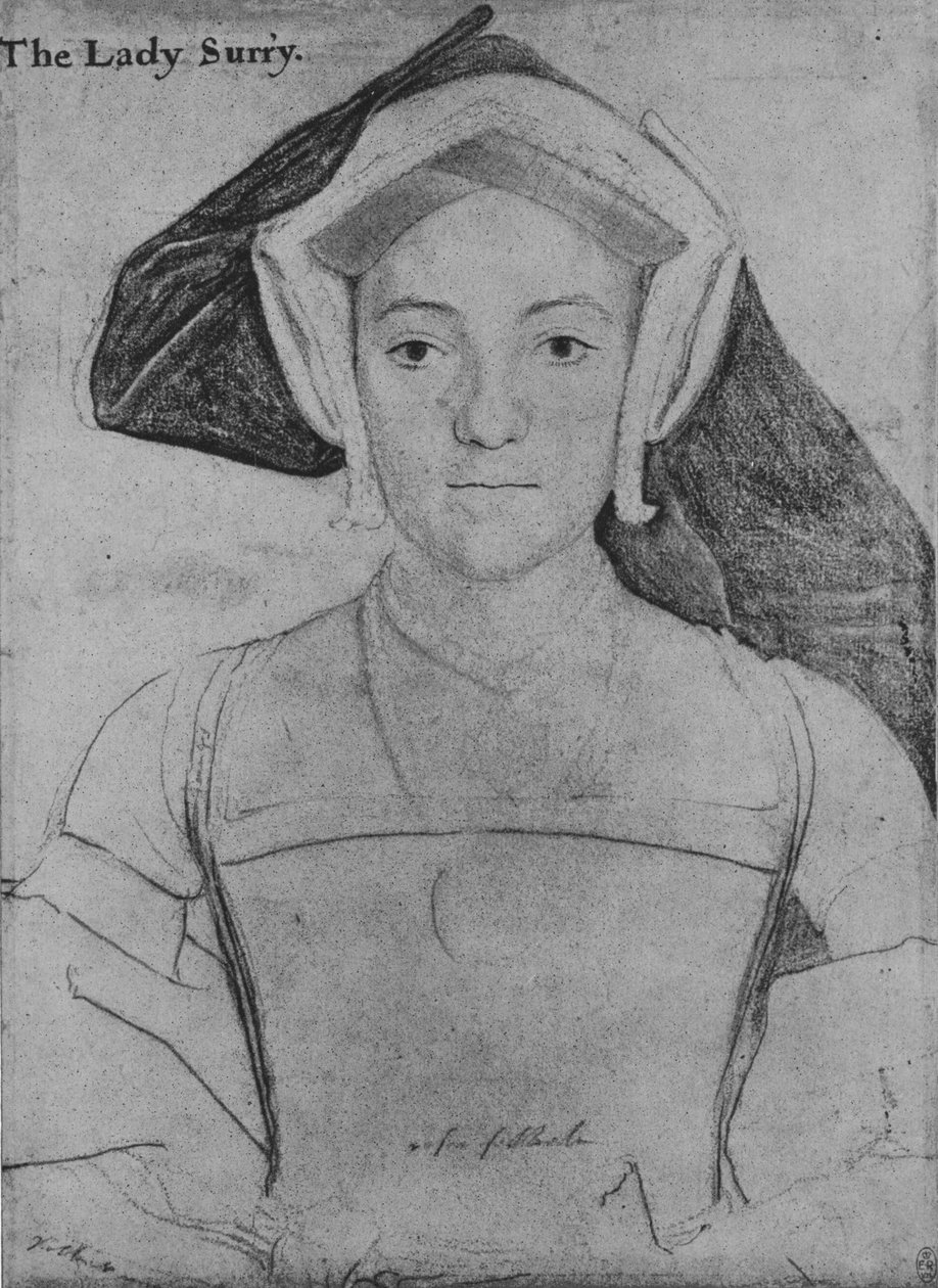 Frances, grevinde af Surrey, c1532-1533 1945 af Hans Holbein der Jüngere