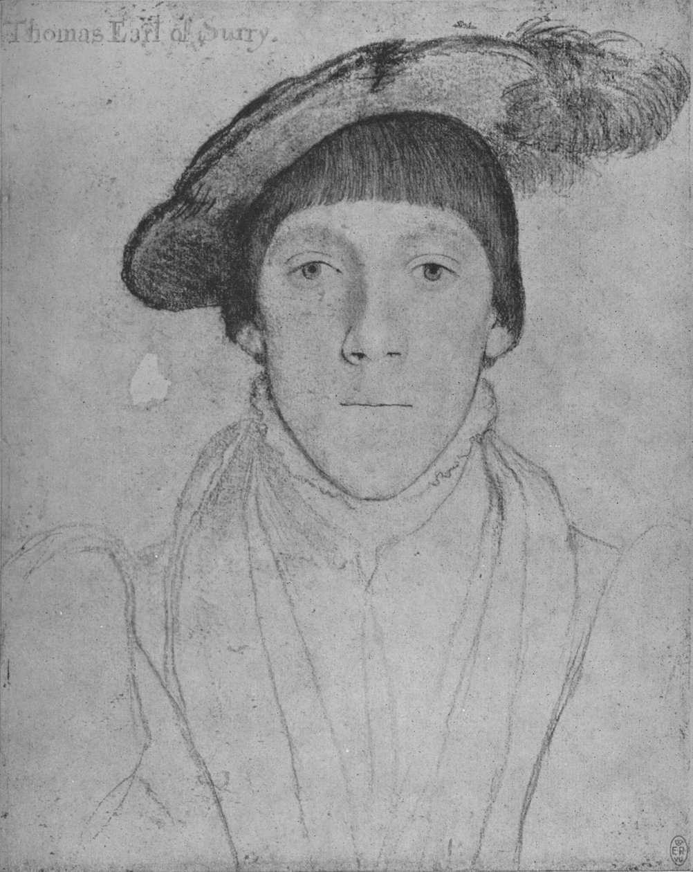 Henry Howard, jarl af Surrey, c1532-1533 1945 af Hans Holbein der Jüngere