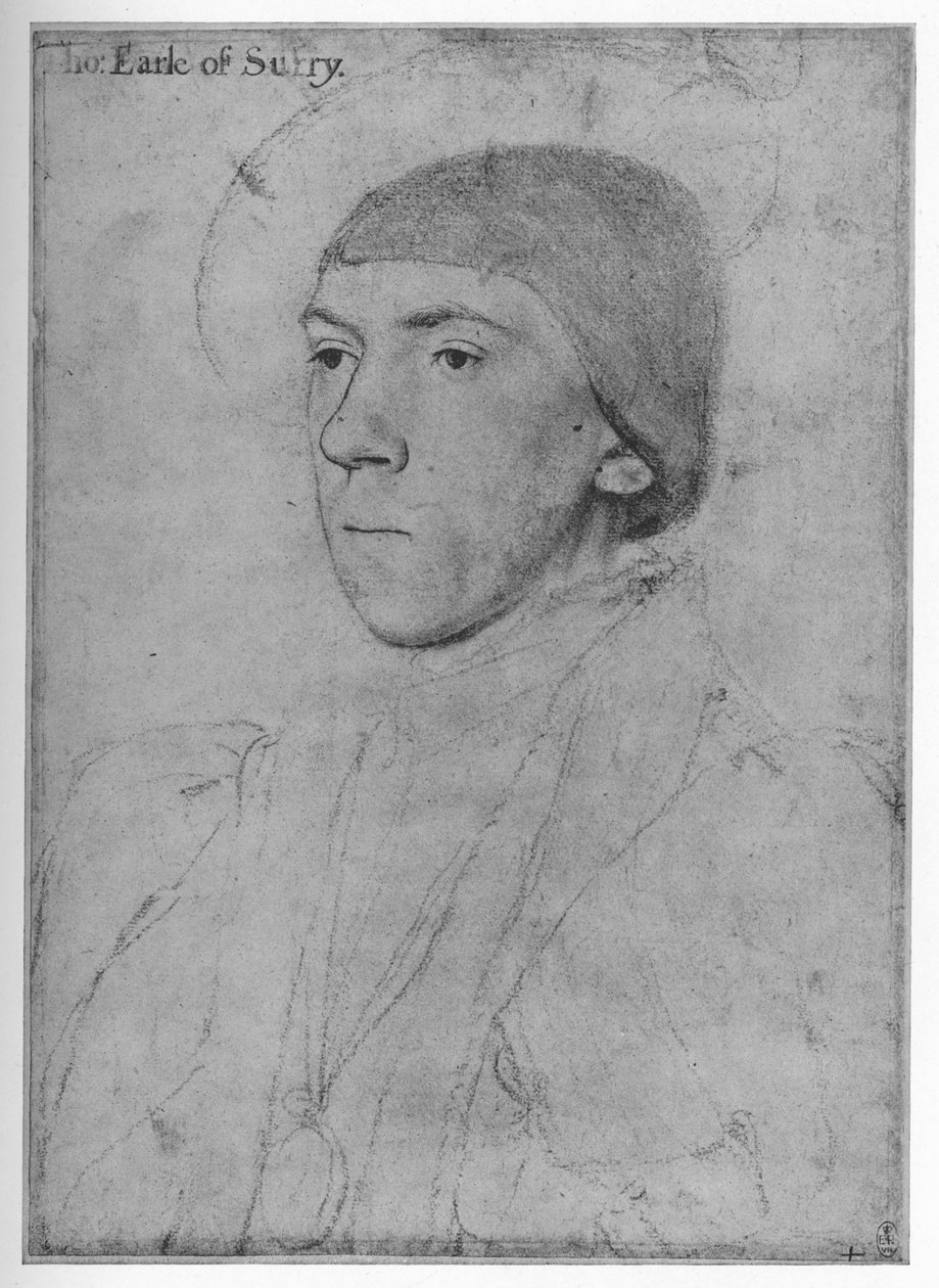 Henry Howard, jarl af Surrey, c1533-1536 1945 af Hans Holbein der Jüngere