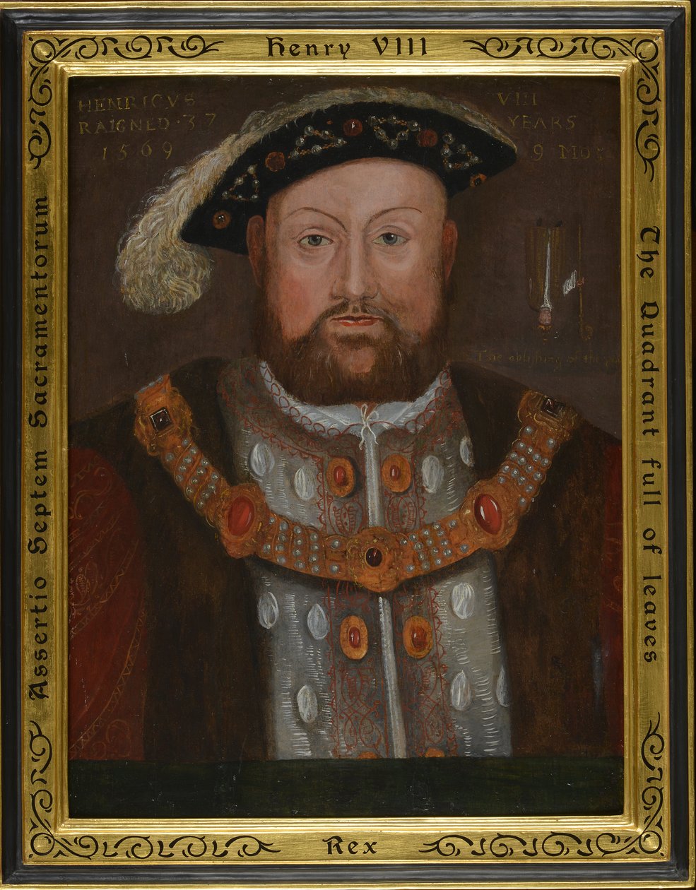 Henrik VIII af Hans Holbein der Jüngere