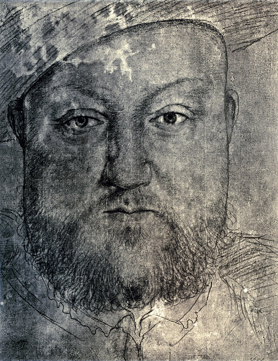 Henrik VIII, c1540, 1902. af Hans Holbein der Jüngere