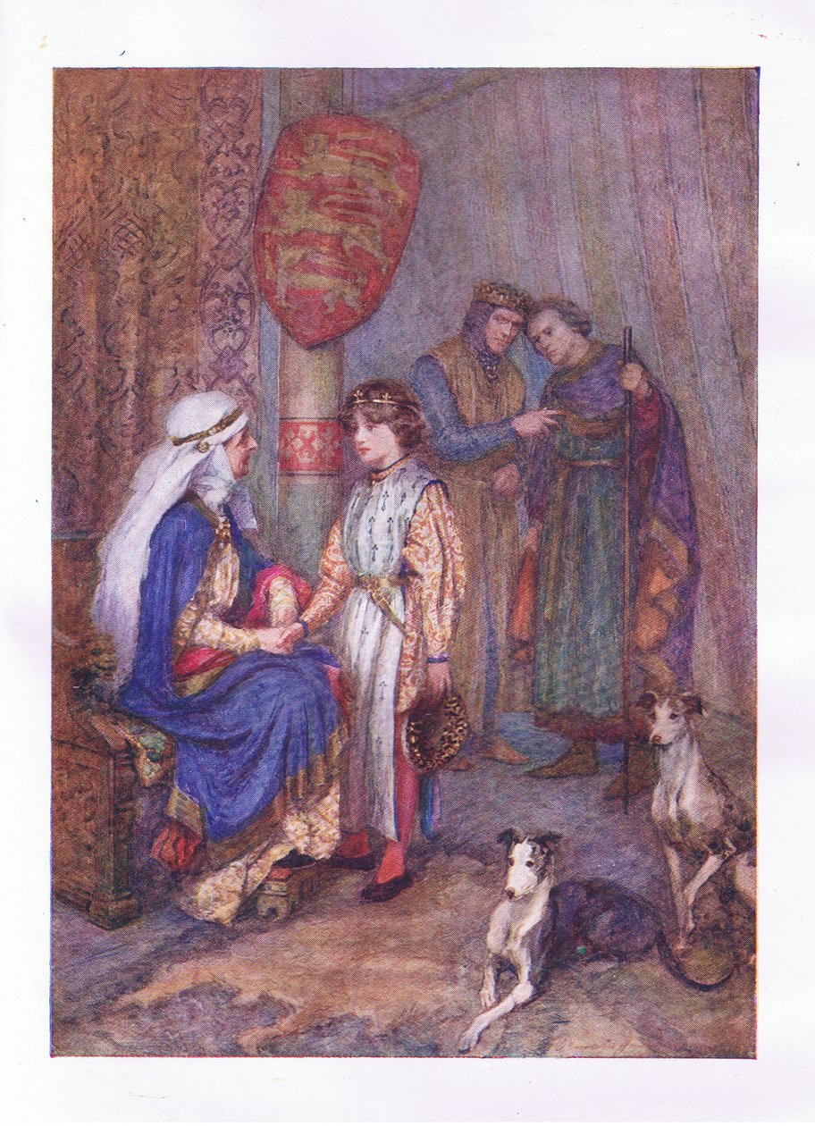Hubert, Hubert, kast dit øje på den unge dreng (King John), fra The Complete Works of Shakespeare udgivet af George Harrap & Co Ltd, 1920