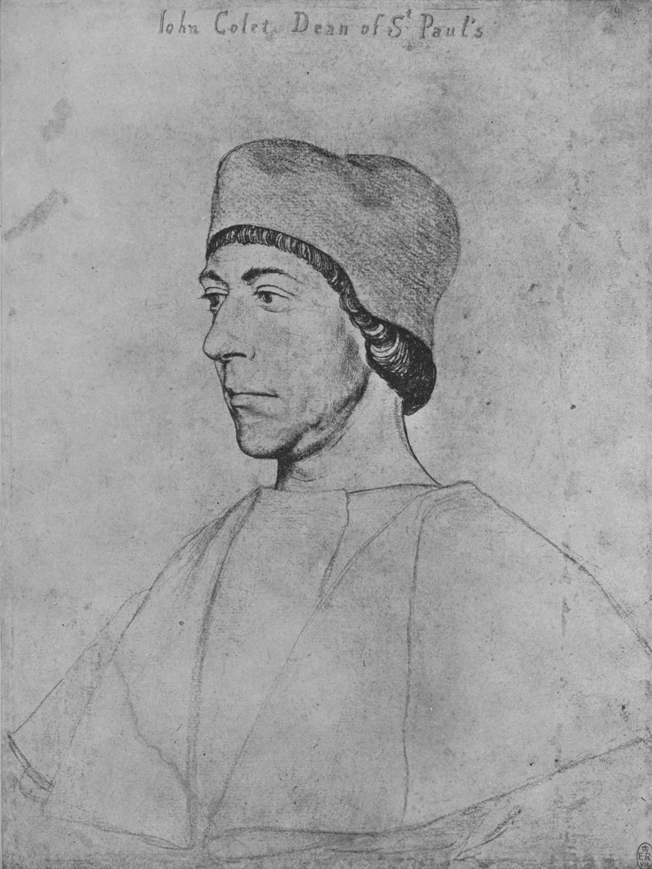John Colet, c1535 1945 af Hans Holbein der Jüngere