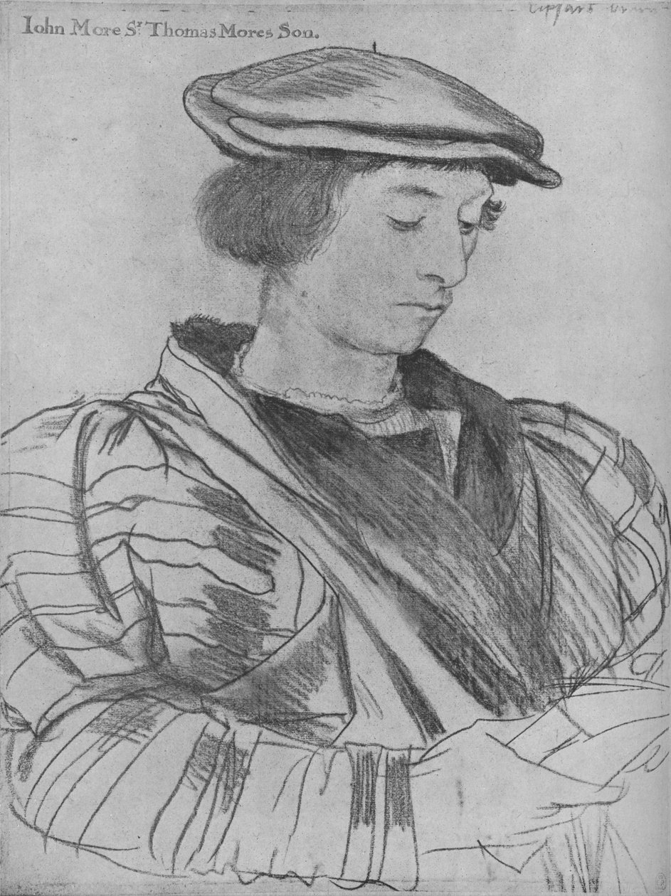 John More den yngre, 1526-1527 1945 af Hans Holbein der Jüngere