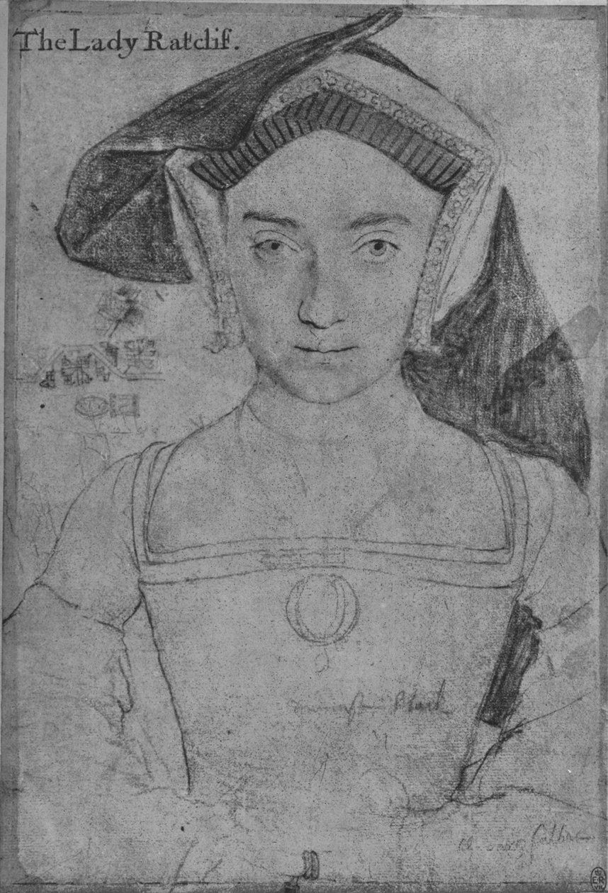 Lady Ratcliffe, c1532-1543 1945 af Hans Holbein der Jüngere