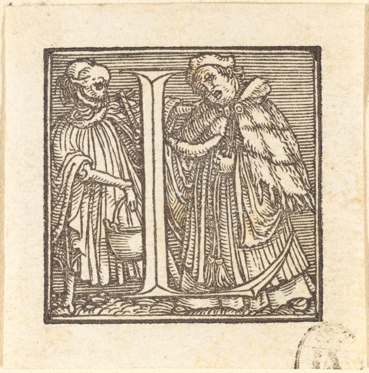 Bogstav L. af Hans Holbein der Jüngere
