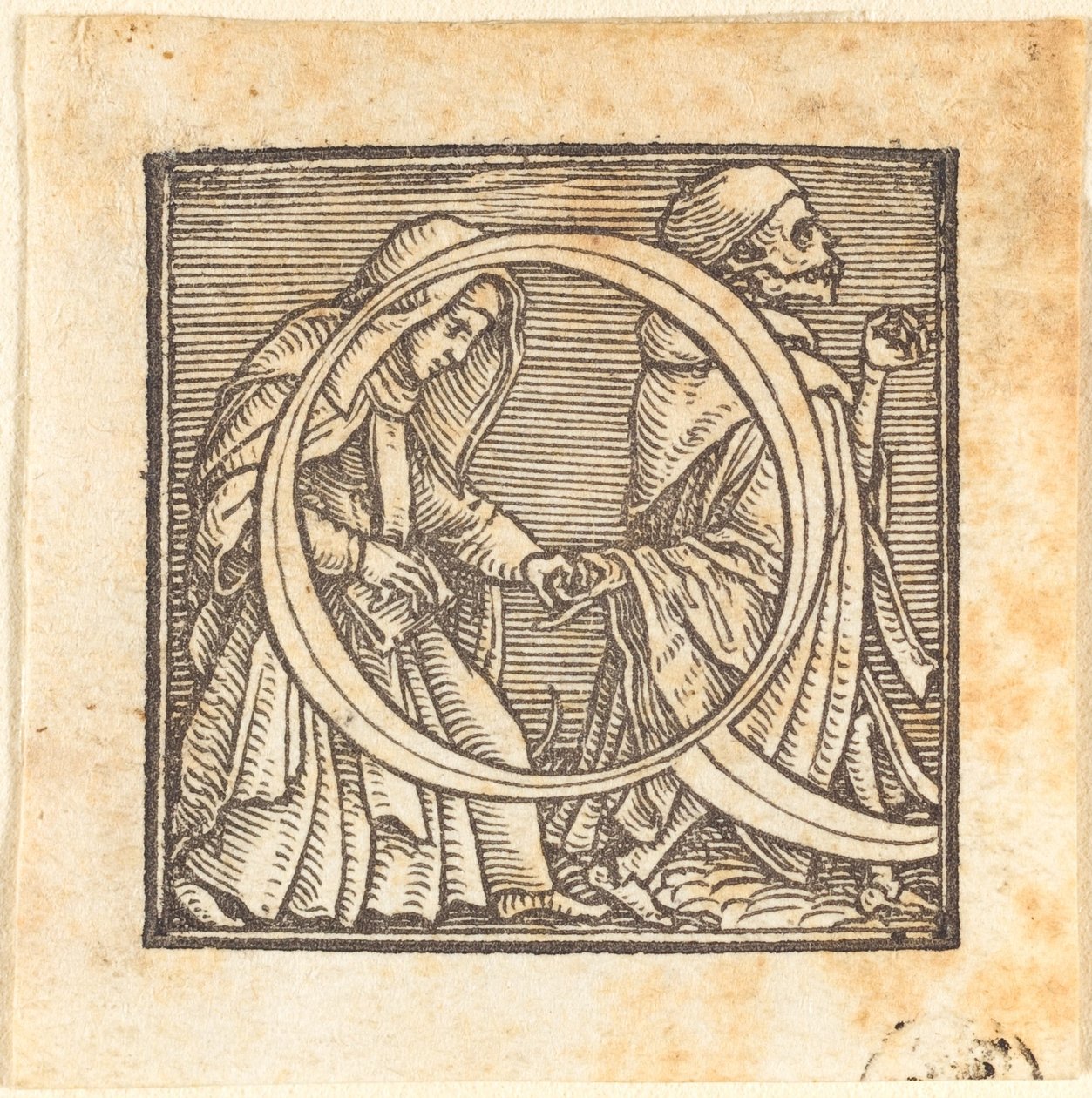 Bogstav Q. af Hans Holbein der Jüngere