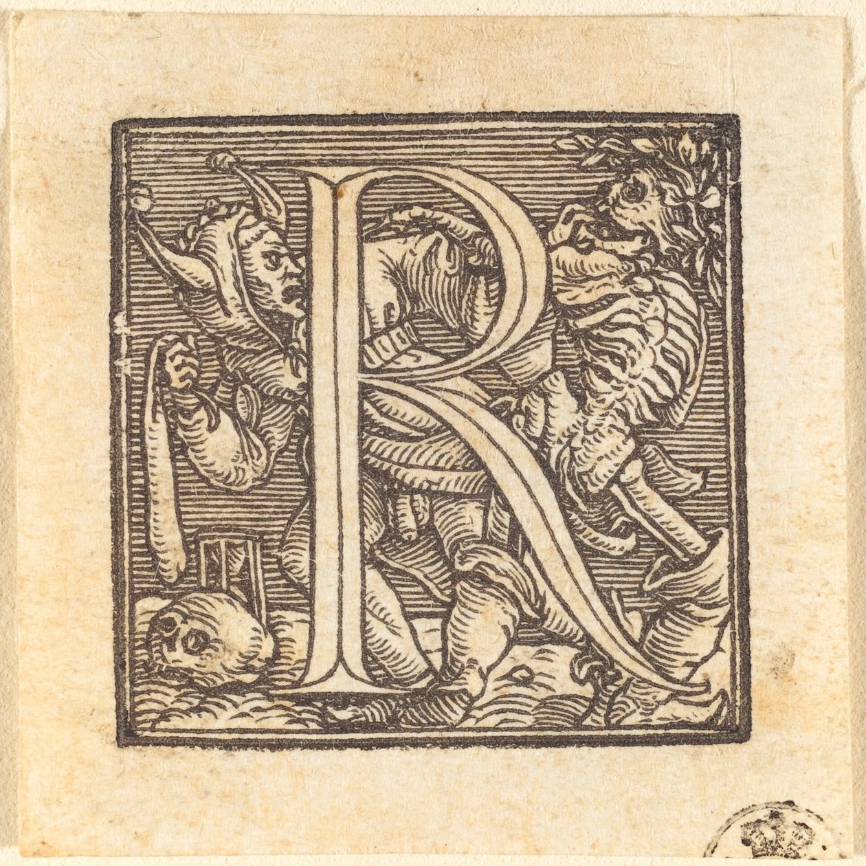 Bogstav R. af Hans Holbein der Jüngere