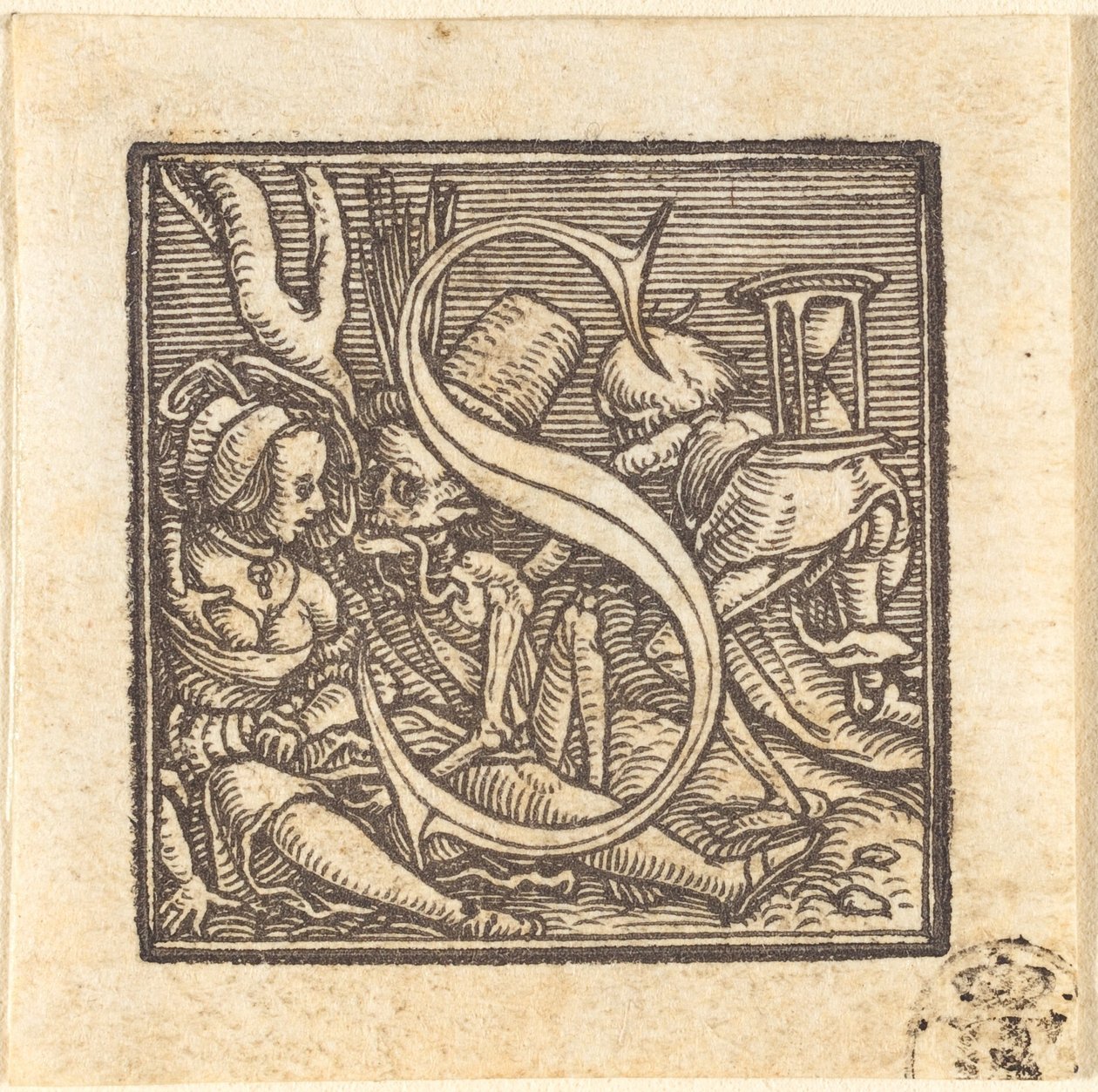 Bogstav S. af Hans Holbein der Jüngere